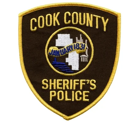 IL Illinois Cook County Sheriffs Police Shoulder Patch
