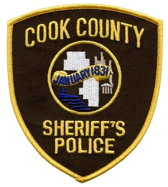 IL Illinois Cook County Sheriffs Police Shoulder Patch