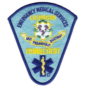 CT Connecticut Emergency Medical Services Licensed Patch