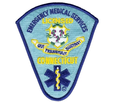 CT Connecticut Emergency Medical Services Licensed Patch