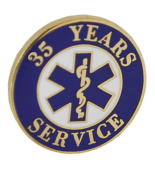 Insignia Tac Pin SOL Star of Life Years Service 35
