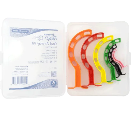 Emergency Berman Airway Kit Color Coded 6 Sizes Case