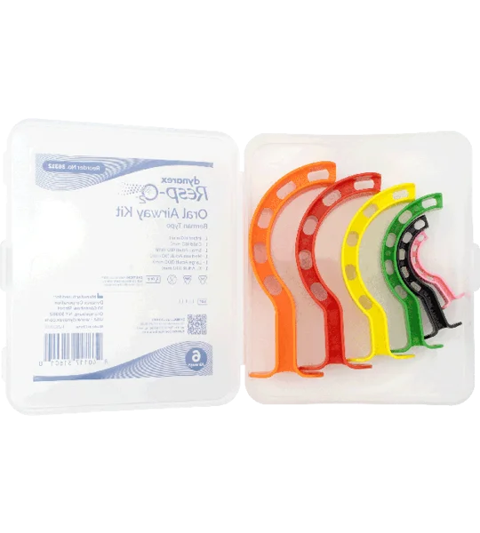 Emergency Berman Airway Kit Color Coded 6 Sizes Case