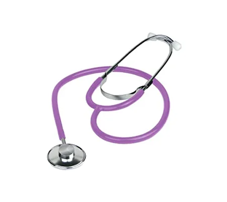 EMS Single Head Lightweight Stethoscope Purple