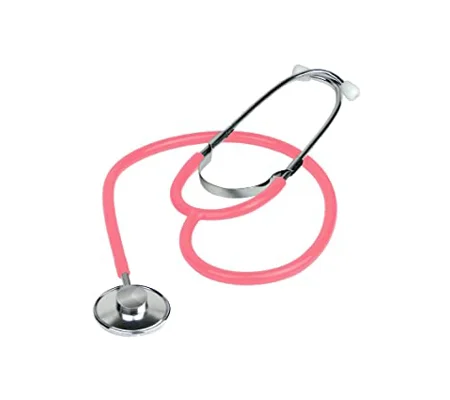 EMS Single Head Lightweight Stethoscope Pink