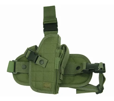 OD Green Drop Leg Gun Holster Right Handed