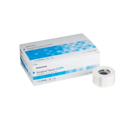 Medical Tape High Adhesion Silk-Like Cloth 1 Inch x 10 Yard
