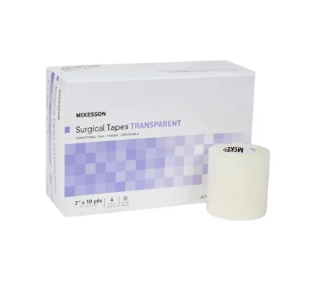 Medical Tape Transparent 2 Inch X 10 Yard Plastic