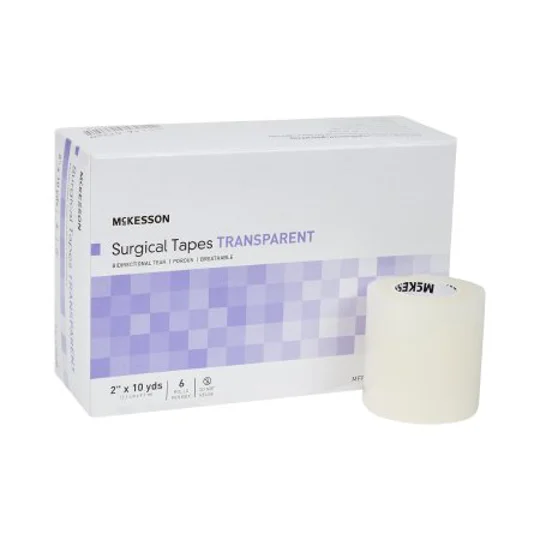 Medical Tape Transparent 2 Inch X 10 Yard Plastic