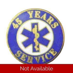 Insignia Tac Pin SOL Star of Life Years Service 45