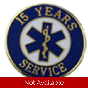 Insignia Tac Pin SOL Star of Life Years Service 15