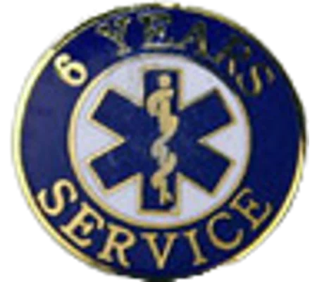 Insignia Tac Pin SOL Star of Life Years Service 6