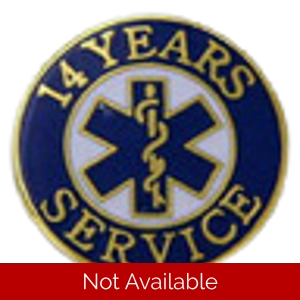Insignia Tac Pin SOL Star of Life Years Service 14