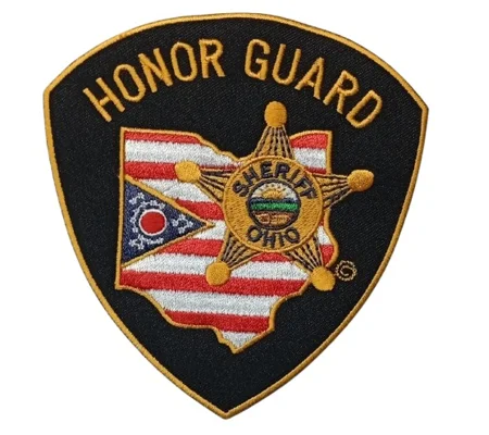 OH Buckeye Ohio State Sheriff Shoulder Patch Honor Guard