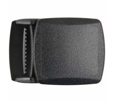 Black Web Belt Buckle Plastic