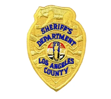 CA California State Deputy Sheriff Badge Patch Gold