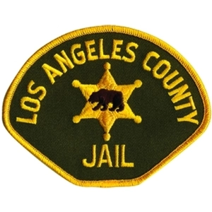 CA California Los Angeles County Jail Shoulder Patch