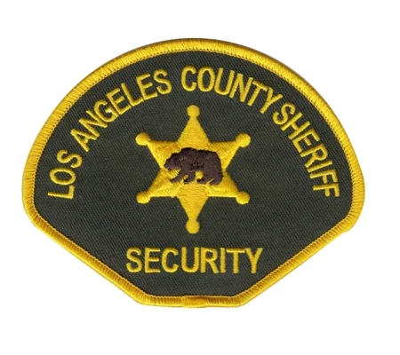 CA California Los Angeles County Security Shoulder Patch