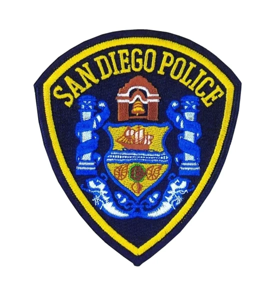 CA California San Diego Police Shoulder Patch