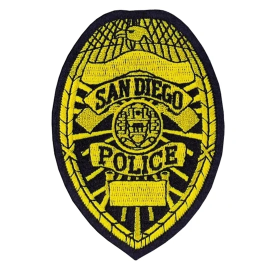 CA California San Diego Police Badge Patch