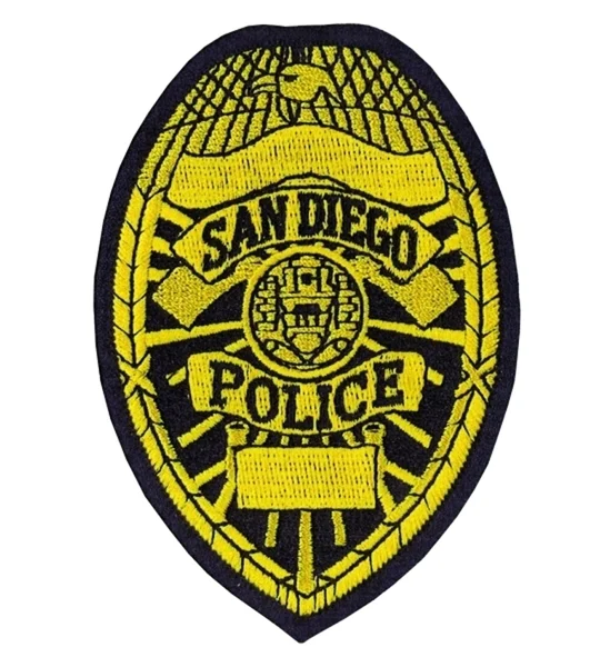 CA California San Diego Police Badge Patch