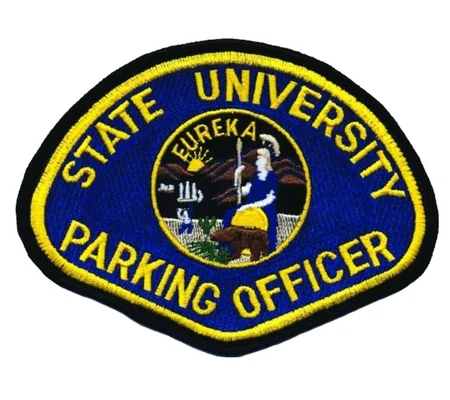 CA California State University Parking Officer Shoulder Patch