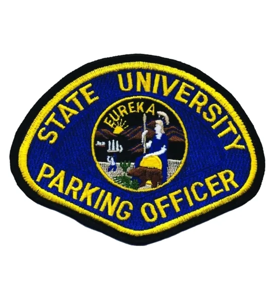 CA California State University Parking Officer Shoulder Patch