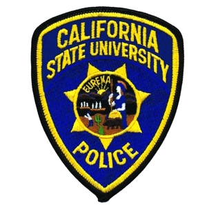 CA California State University Police Shoulder Patch