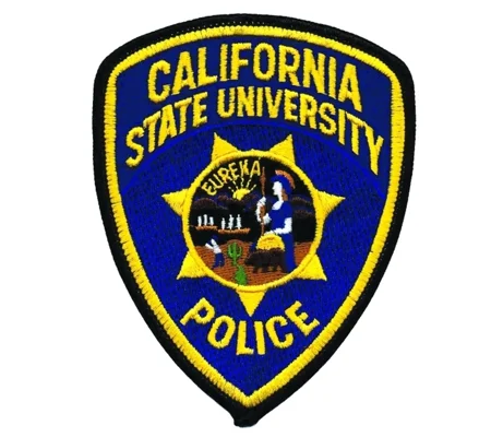 CA California State University Police Shoulder Patch