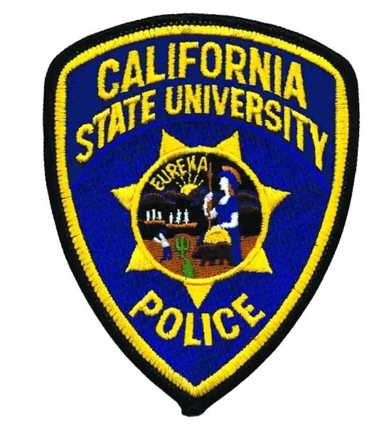 CA California State University Police Shoulder Patch