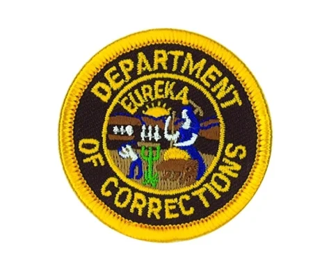 CA California State Department of Corrections Patch Circle