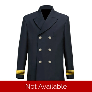 Assistant Chief Double Breasted Blouse Coat 4 Yellow Stripes