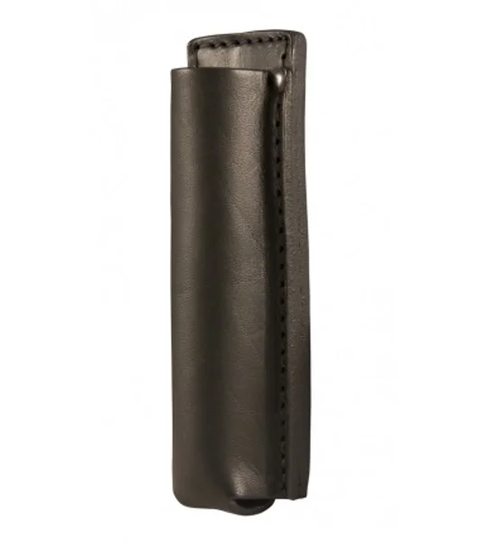 Leather Baton Holder Collapsible Textured Grip ASP Plain