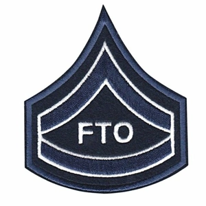 Chicago Police FTO Chevrons 3-1/2