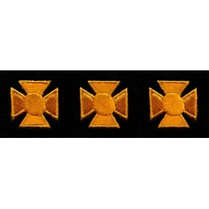 Maltese Cross Years of Service Felt Class A Sleeve Dark Go..