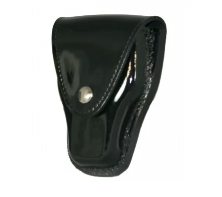 Leather Handcuff Case Clarino Black Smith & Wesson MDL 1