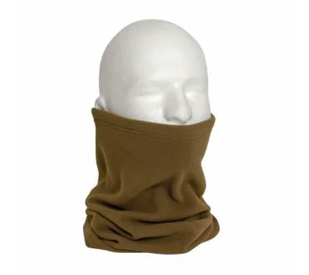 Winter Polar Fleece Neck Warmer Coyote Brown