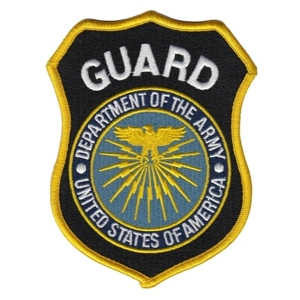 DOD Department of Defense Guard Army Shoulder Patch