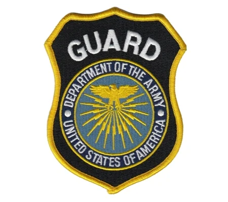 DOD Department of Defense Guard Army Shoulder Patch