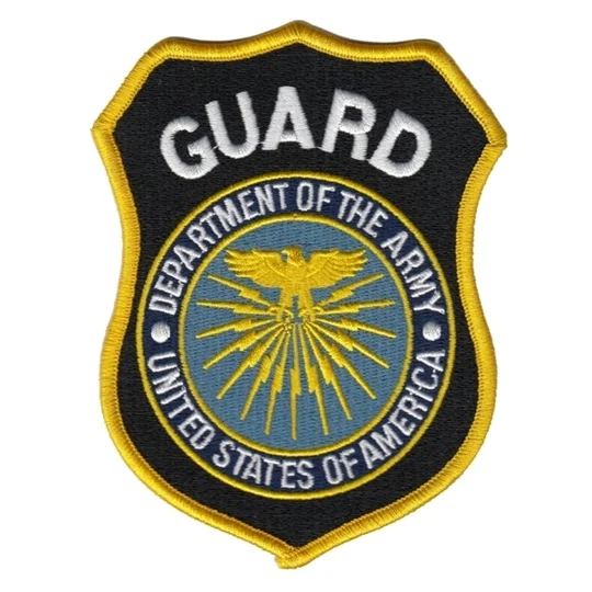 DOD Department of Defense Guard Army Shoulder Patch