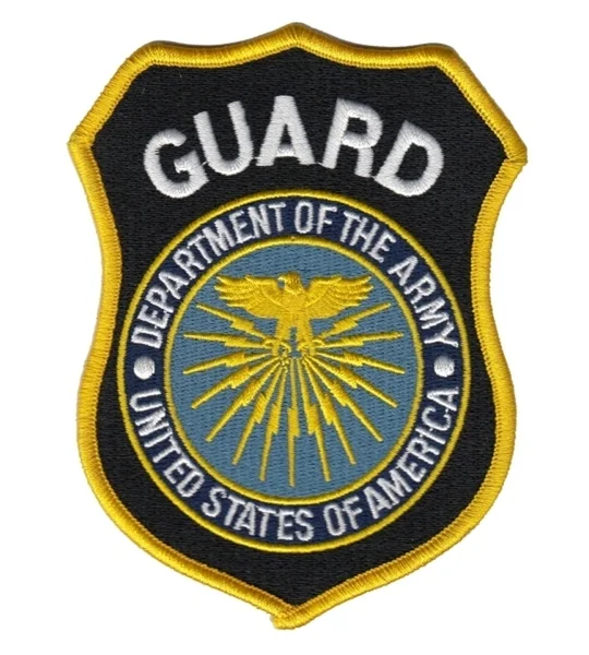 DOD Department of Defense Guard Army Shoulder Patch