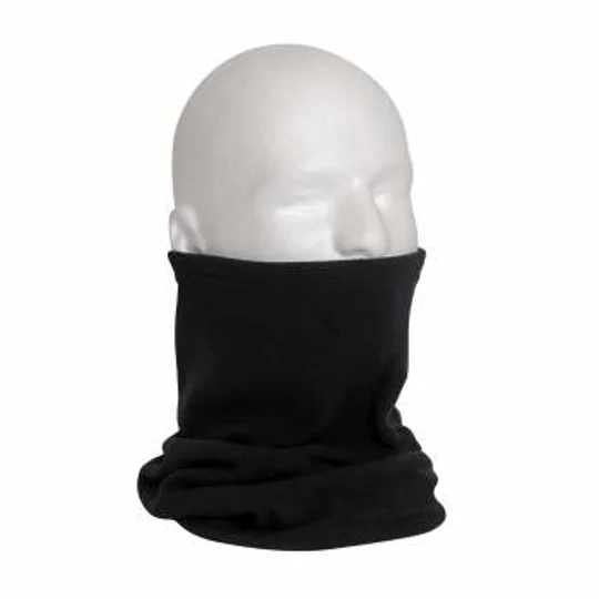 Winter Polar Fleece Neck Warmer Black