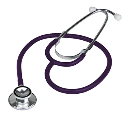First Aid Dual Head Stethoscope Purple