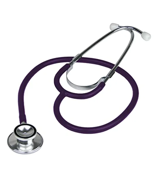 First Aid Dual Head Stethoscope Purple