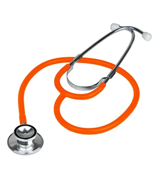 First Aid Dual Head Stethoscope Orange
