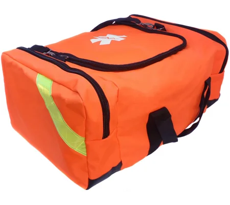 First Aid Large EMT First Responder Trauma Bag Orange