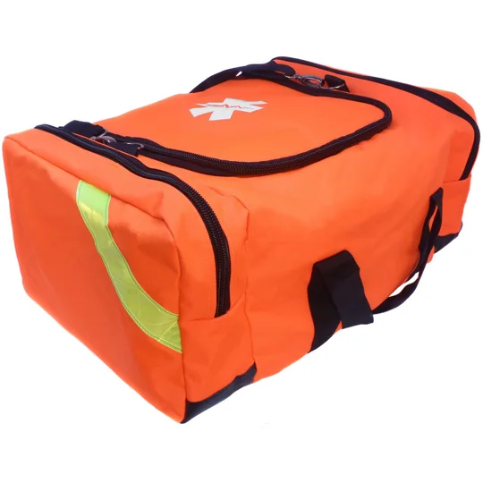 First Aid Large EMT First Responder Trauma Bag Orange