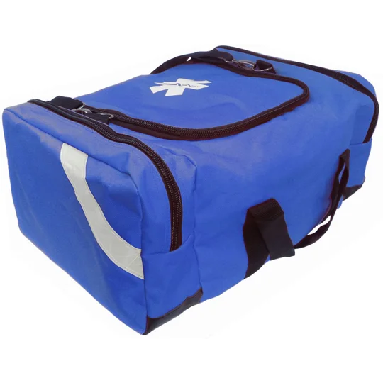 First Aid Large EMT First Responder Trauma Bag Blue