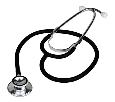 First Aid Dual Head Stethoscope Black