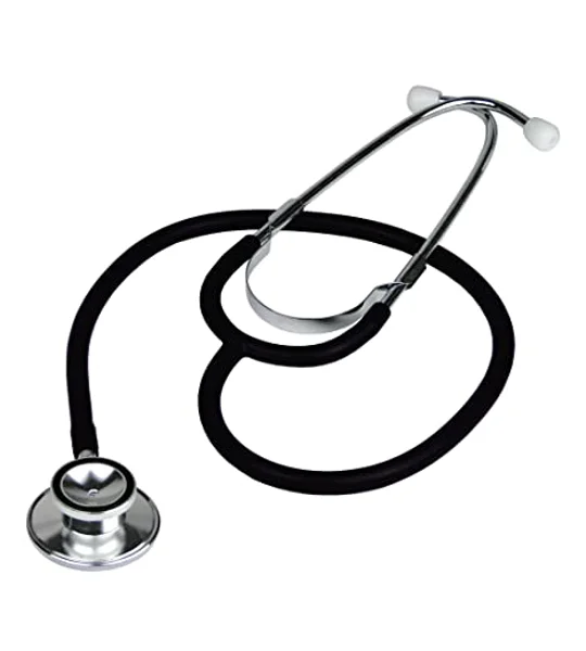 First Aid Dual Head Stethoscope Black